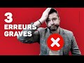 Les 3 erreurs graves que font tous les managers