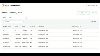 Get Started with UiPath Data Services