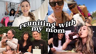 reuniting with my mom after a year