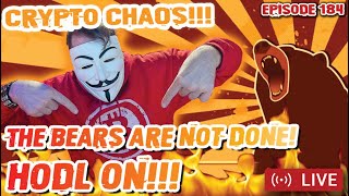 Crypto Otaku - CRYPTO CHAOS! 98K BITCOIN! BEARS BREAKDOWN MARKETS! TRADE WAR ON HOLD?  [Episode 184]