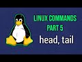 How to use the head and tail commands | Linux commands Part 5