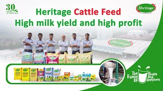 Heritage Cattle Feed High milk yield and high profit