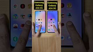 Samsung Galaxy A54 5G Vs Samsung Galaxy A34 5G Speed Test Comparison |