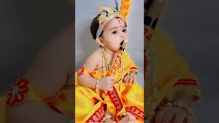 woh krisna hai // cute Babu // Little Krishna // #shorts #short #viral #krishna #radhakrishna Today