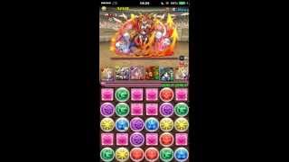 【パズドラ】【fb13】チャレンジダンジョン！15 - Lv10  - 最強戦士・超ベジットPT