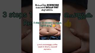 belly fat കുറയ്ക്കാൻ ദിവസം 15 മിനുട്ട് മതി# 3 Daily exercise to reduce belly fat # viral