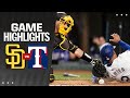 Padres vs. Rangers Game Highlights (7/3/24) | MLB Highlights