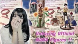 #1 NANA fan unboxes official NANA figures !! (+ my nana collection)