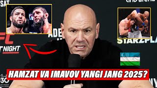 DANA INTERVYU: HAMZAT-IMAVOV YANGI JANG! SHARA, ADESANYA, KONOR QAYTSIHI VA RONALDO HAQIDA GAPIRDI!