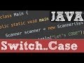 Switch/Case statements in Java - Programming Tutorial