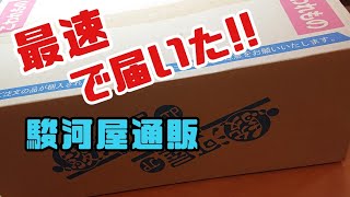 駿河屋通販 史上最速で届きました