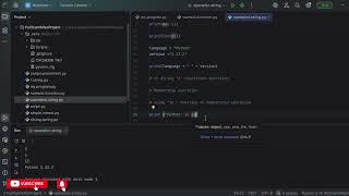 Python Class| Python String Functions Tutorial | in, strip(), replace() | PyCharm|Lecture 16