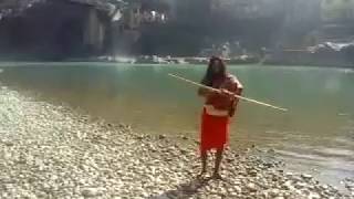 Silambam by Sadhu Naga Baba Rudraprayag Himalaya - World Silambam