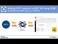 POST data to REST API URL in Power BI - Use JSON / XML ODBC Driver for Web API / Files (Part 6 of 6)