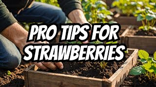 How to grow strawberries like a pro!