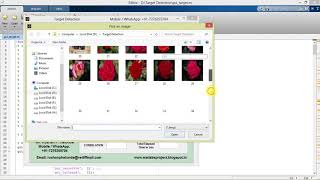 Matlab Code for Target Detection Using Image Processing