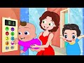 Wheels on the Bus Dance Party - Fun Cars Cartoons For Kids - Nursery Rhymes & Kids Songs