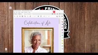 Printing Obituary Template
