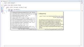 Java GUI Tutorial 1 - Creating the window (JFrame)
