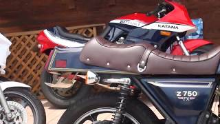 モリワキ手曲げ集合管サウンドを聞いて　1978 Kawasaki Z750FX　1978 カワサキ Z750FX　1978 カワサキ・ゼット750FX　MORIWAKI