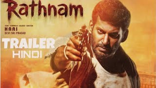 Rathnam Trailer (Hindi) | Vishal, Priya Bhavani Shankar | Hari | Devi Sri Prasad