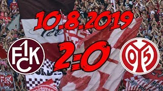 1. FC Kaiserslautern 2:0 1. FSV Mainz 05 - 10.8.2019 - DIE #1 IN RHEINLAND-PFALZ SIND WIR!!!