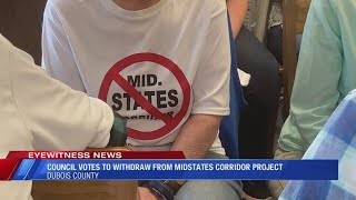 Dubois County takes steps to withdraw from Mid-States Corridor