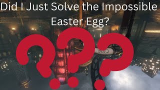 Did I Just Solve the Impossible Easter Egg?