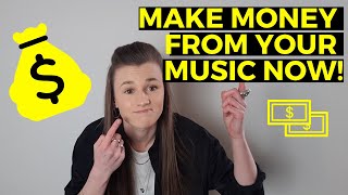 7 WAYS TO MAKE MONEY WITH YOUR MUSIC | Make A Living With Music