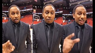 Stephen A. Smith Reacting To Kevin Durant Before Warriors Vs Raptors Game 5 NBA Finals 2019