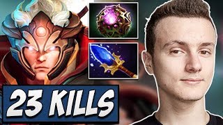 Liquid.Miracle Invoker with 23 KILLS | Dota Gameplay