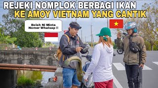 Si Amoy Senang..!! Mencari Ikan Besar Untuk Gadis Vietnam Yang cantik