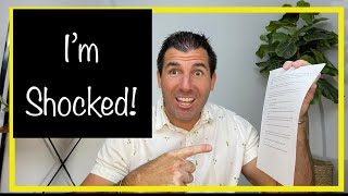I’m Absolutely Shocked…