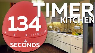 134 seconds Cooking timer | 2min 14sec Egg TIMER