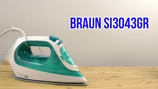 Распаковка BRAUN SI3043GR