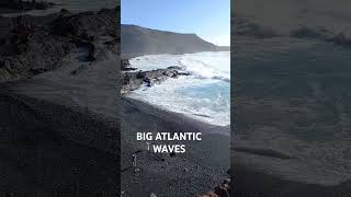 BIG ATLANTIC WAVES #lanzarote #travel #spain #canaryislands