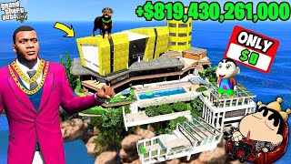 FRANKLIN TOUCH ANYTHING BECOME GOLD 🤑 || EVERYTHING IS FREE 😍 IN GTA 5 🔥