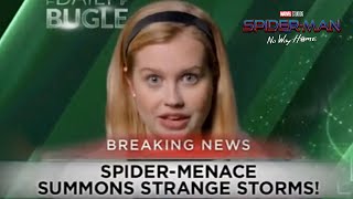 Spider-Man No Way Home NEW Daily Bugle Electro Teaser