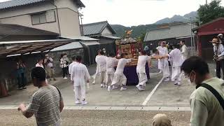 2022 関宿祇園夏まつり　　神輿