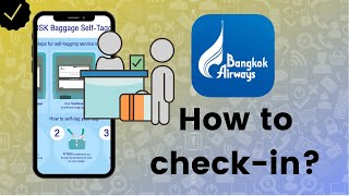 How to check-in using Bangkok Airways?