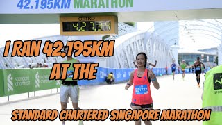 I Ran 42.195KM at the STANDARD CHARTERED SINGAPORE MARATHON 2024‼️