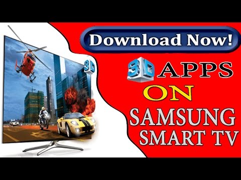 How to download 3D apps on samsung smart tv - watch 3D movies How to download 3D apps on samsung smart tv - watch 3D movies