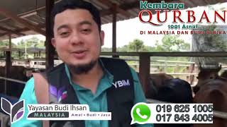 Kembara Qurban 1001 Asnaf 2020 Yayasan Budi Ihsan Malaysia (YBIM)