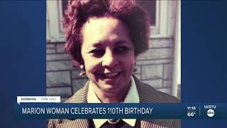 Pearl Bassett celebrates 110th Birthday