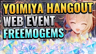 NEW YOIMIYA WEB EVENT! (FREE 40 PRIMOGEMS!) Genshin Impact Inazuma Patch 2.0 Summer Night Mementos