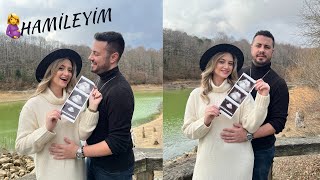 HAMİLEYİM! 🤰🏻 EŞİME NASIL SÖYLEDİM \u0026 KİMLER NE TEPKİ VERDİ?