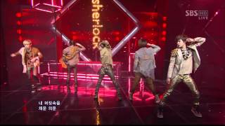 120401 SHINee - Sherlock (Clue+Note) @ Inkigayo