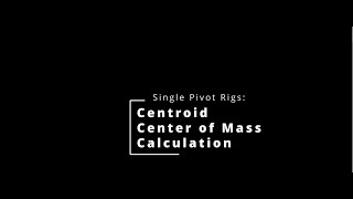 Single Pivot Rigs: Batch Processing