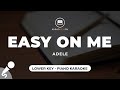 Easy On Me - Adele (Lower Key - Piano Karaoke)