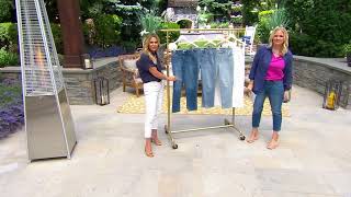 Candace Cameron Bure Pacific Denim Straight Leg Cropped Jean on QVC